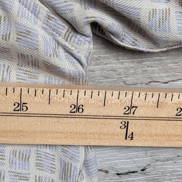 Vintage Silk* Men's Short Sleeve Button Down Curved Hem Size~ XXL - Picture 7 of 10